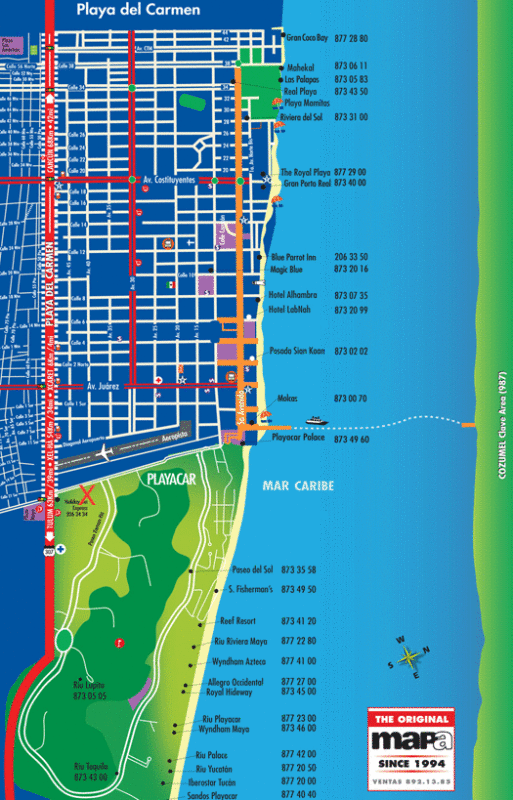 playa-del-carmen-map